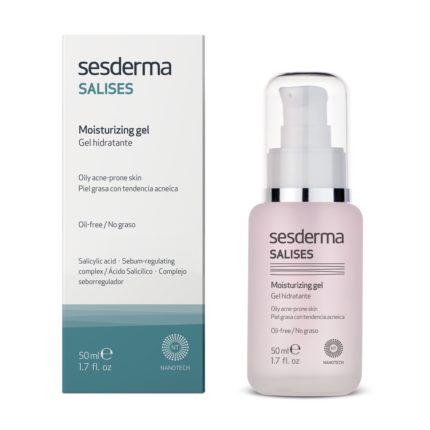 SESDERMA SALISES DRĖKINAMASIS GELIS Į AKNĘ LINKUSIAI ODAI, 50 ml