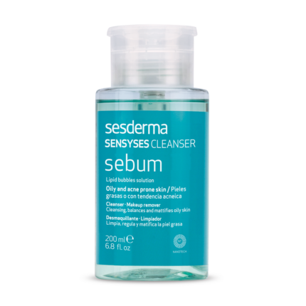 SESDERMA SENSYSES SEBUM LIPOSOMINIS VALIKLIS MIŠRIAI IR RIEBIAI ODAI, 200 ml