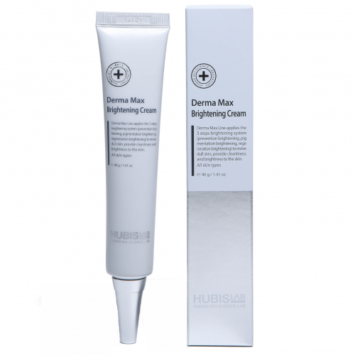 HUBISLAB DERMA MAX ŠVIESINAMASIS VEIDO KREMAS